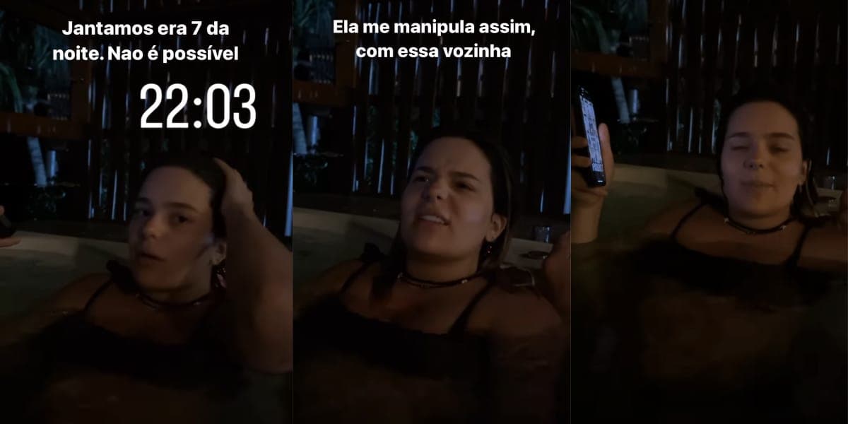 Eliezer estava indignado que sua esposa, Viih Tube, já estava morrendo de fome, após jantarem pouco antes (Reprodução: Instagram) Eliezer estava indignado que sua esposa, Viih Tube, já estava morrendo de fome, após jantarem pouco antes (Reprodução: Instagram)