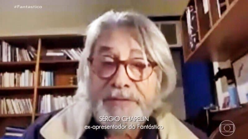 Sérgio Chapelin está barbudo e com os cabelos compridos (Foto: Reprodução / Internet) Sérgio Chapelin está barbudo e com os cabelos compridos (Foto: Reprodução / Internet)