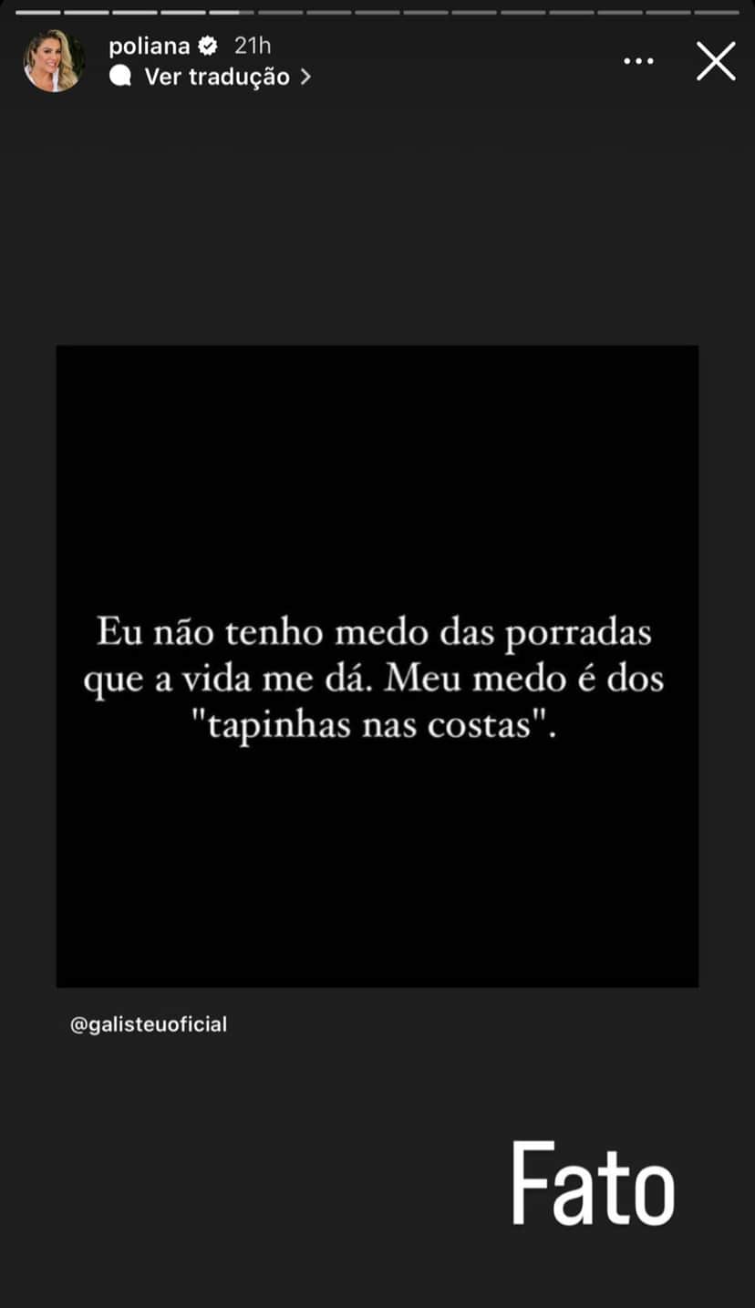 Quase que, ao mesmo tempo, Poliana Rocha e Eliana divulgam recado forte dado pela apresentadora da Record, Adriane Galisteu - Foto Reprodução Instagram Quase que, ao mesmo tempo, Poliana Rocha e Eliana divulgam recado forte dado pela apresentadora da Record, Adriane Galisteu - Foto Reprodução Instagram