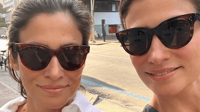 Renata Vasconcellos e Lanza Mazza são muito idênticas (Foto: Divulgação) Renata Vasconcellos e Lanza Mazza são muito idênticas (Foto: Divulgação)