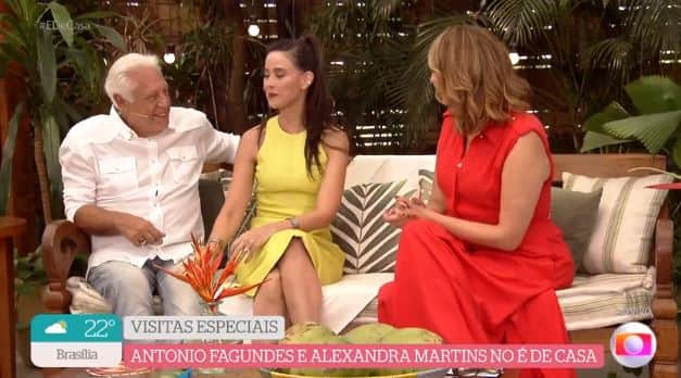 No programa "É de Casa", da Globo, Antônio Fagundes entrega atores que são seus tipos de homem - Foto Reprodução É de Casa, da Globo No programa "É de Casa", da Globo, Antônio Fagundes entrega atores que são seus tipos de homem - Foto Reprodução É de Casa, da Globo