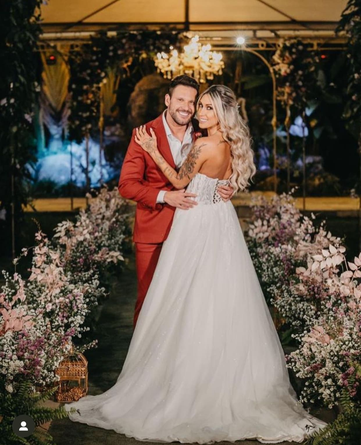 Rafael Pessina e sua esposa Talira Manñes (Reprodução) Rafael Pessina e sua esposa Talira Manñes (Reprodução)