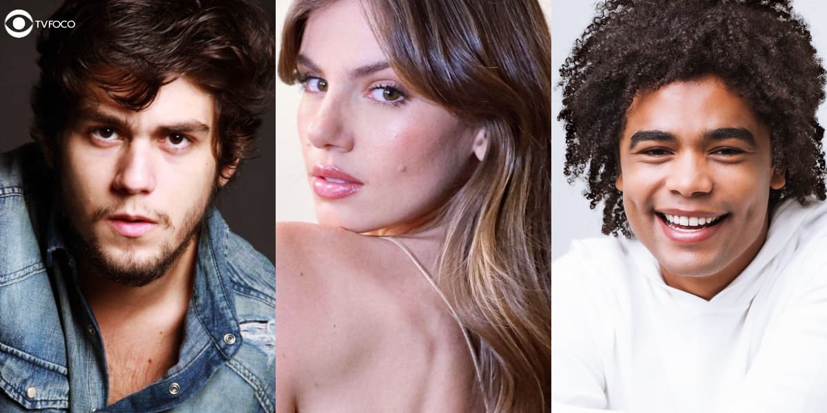 Daniel Rangel, Camila Queiroz e Diogo Almeida de Amor Perfeito Daniel Rangel, Camila Queiroz e Diogo Almeida de Amor Perfeito