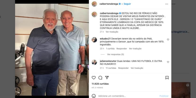 Carlos Alberto de Nóbrega confirma que está de férias do SBT (Reprodução) Carlos Alberto de Nóbrega confirma que está de férias do SBT (Reprodução)