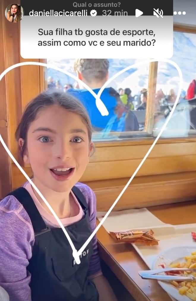 Ana Beatriz Schiliró, filha de Daniela Cicarelli - Foto Reprodução Instagram Ana Beatriz Schiliró, filha de Daniela Cicarelli - Foto Reprodução Instagram