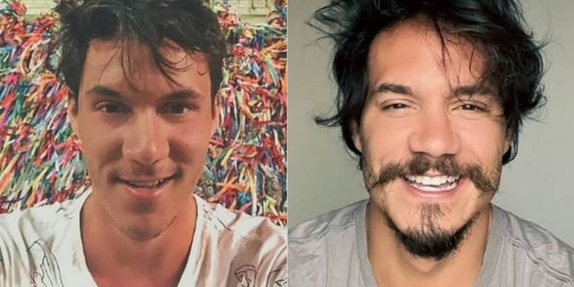 Eliezer antes e depois - Foto: Reprodução Eliezer antes e depois - Foto: Reprodução