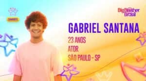 Gabriel Santana é participante do BBB23 (Foto: Reprodução / Gshow) Gabriel Santana é participante do BBB23 (Foto: Reprodução / Gshow)