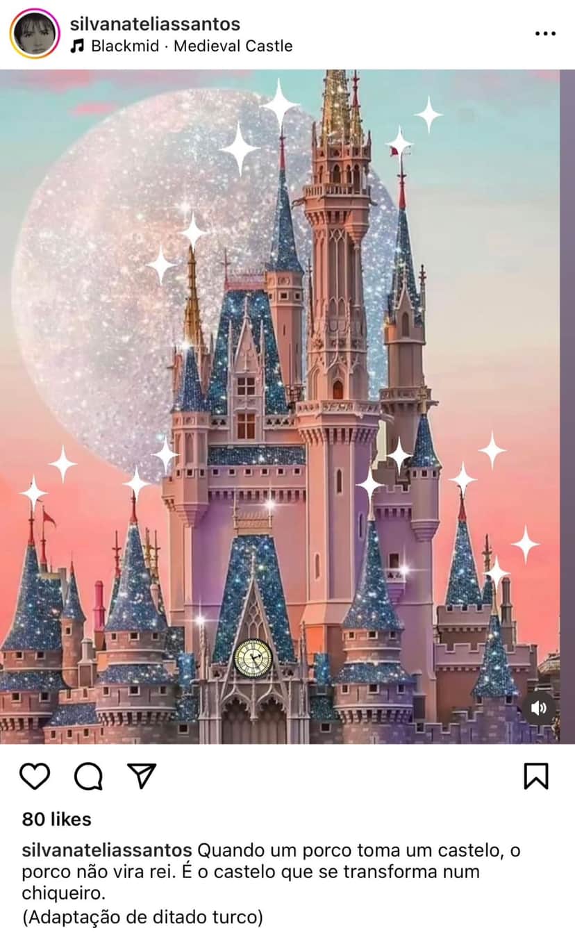 Silvana Taques, mãe de Larissa Manoela, compartilha clique da Disney e manda nova indireta para noivo da filha André Luiz Frambach, após brigas (Foto: Reprodução / Instagram) Silvana Taques, mãe de Larissa Manoela, compartilha clique da Disney e manda nova indireta para noivo da filha André Luiz Frambach, após brigas (Foto: Reprodução / Instagram)