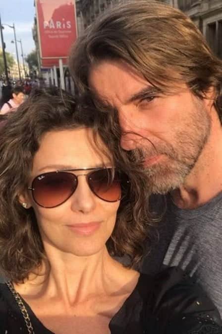 Maria Fernanda Cândido em foto com o marido (Imagem: Reprodução) Maria Fernanda Cândido em foto com o marido (Imagem: Reprodução)