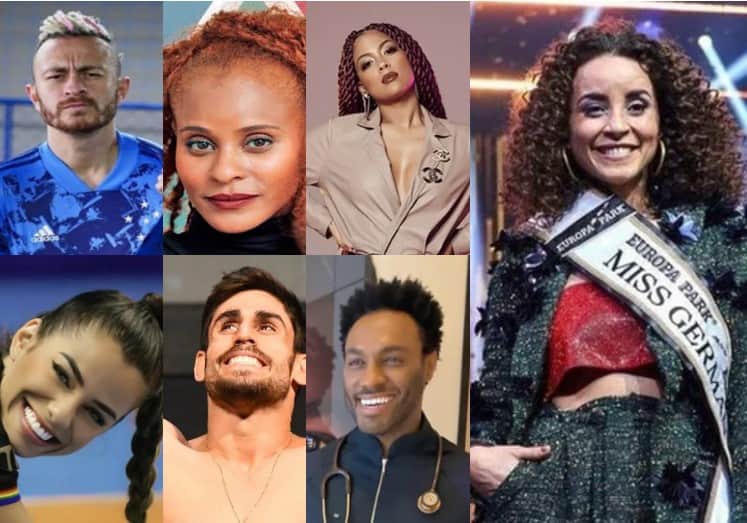 Fred, Aline, Marvvila, Domitila, Key, Antônio e Fred Nicácio são os integrantes do Camarote do BBB23, da Globo (Foto: Reprodução / Instagram) Fred, Aline, Marvvila, Domitila, Key, Antônio e Fred Nicácio são os integrantes do Camarote do BBB23, da Globo (Foto: Reprodução / Instagram)
