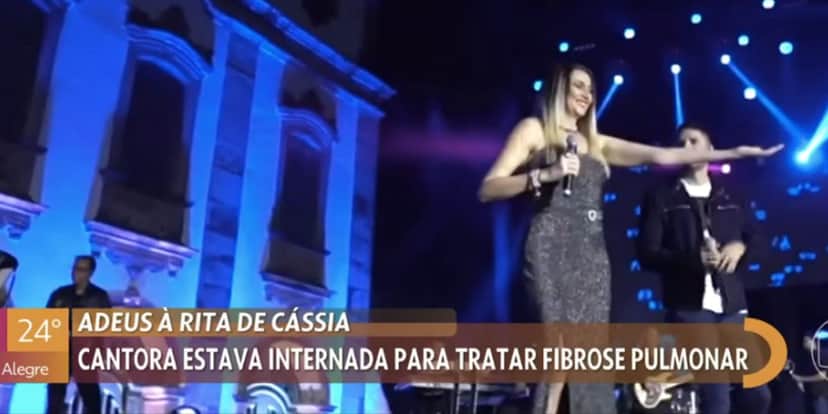 Patrícia Poeta lamenta morte de Rita de Cássia (Reprodução) Patrícia Poeta lamenta morte de Rita de Cássia (Reprodução)