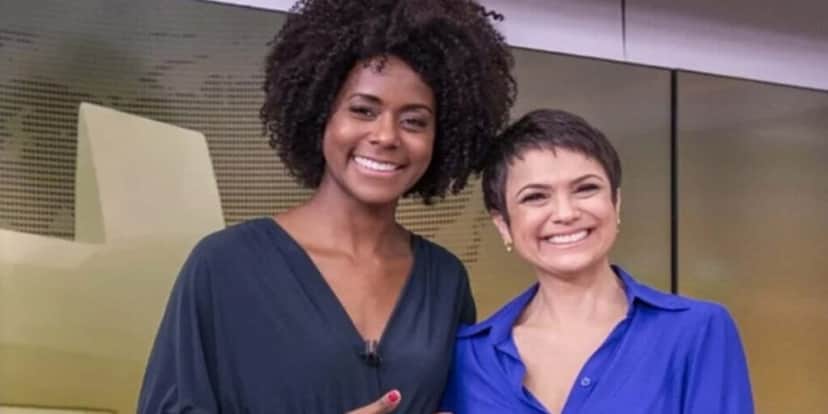 Sandra Annenberg e Maju Coutinho (Foto: Reprodução / Globo) Sandra Annenberg e Maju Coutinho (Foto: Reprodução / Globo)