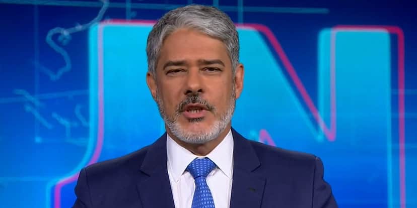William Bonner confirmou que jornalismo da Globo foi indicado ao Emmy (Foto: Reprodução) William Bonner confirmou que jornalismo da Globo foi indicado ao Emmy (Foto: Reprodução)