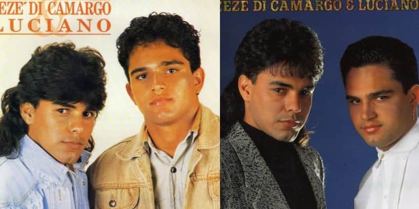 Zezé Di Camargo e Luciano (Reprodução: Montagem TV Foco) Zezé Di Camargo e Luciano (Reprodução: Montagem TV Foco)