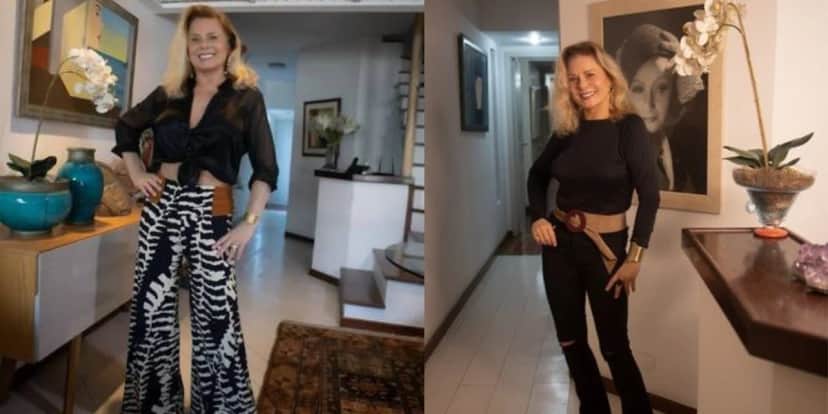 A grande atriz Vera Fischer, que brilhou na Globo, tem uma mansão luxuosa que conta com piscina gigante e quadros valiosos - Foto Reprodução YouTube A grande atriz Vera Fischer, que brilhou na Globo, tem uma mansão luxuosa que conta com piscina gigante e quadros valiosos - Foto Reprodução YouTube