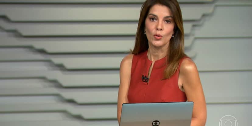 Mariana Gross cobre folga de Ana Paula Araújo na Globo (Foto: Reprodução / Bom Dia Brasil da Globo) Mariana Gross cobre folga de Ana Paula Araújo na Globo (Foto: Reprodução / Bom Dia Brasil da Globo)