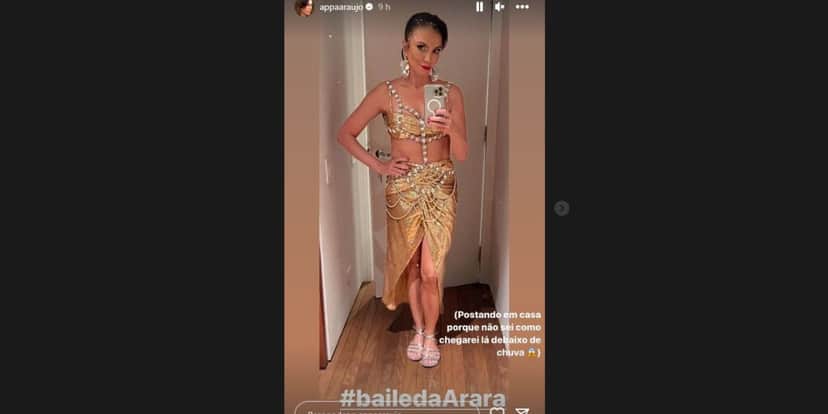 Ana Paula Araújo aproveita folga da Globo (Foto: Reprodução / Instagram) Ana Paula Araújo aproveita folga da Globo (Foto: Reprodução / Instagram)