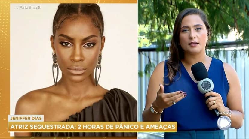 Repórter da Record falou sobre os momentos de terror que Jennifer Dias Repórter da Record falou sobre os momentos de terror que Jennifer Dias