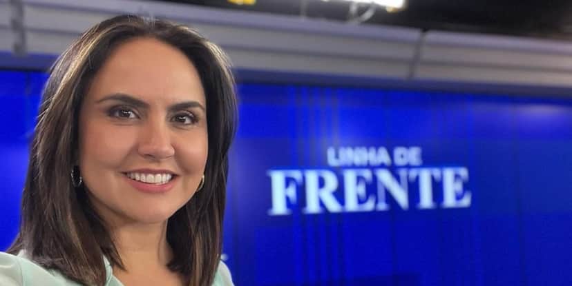 Carla Cecato no 'Linha de Frente' (Foto: Divulgação) Carla Cecato no 'Linha de Frente' (Foto: Divulgação)
