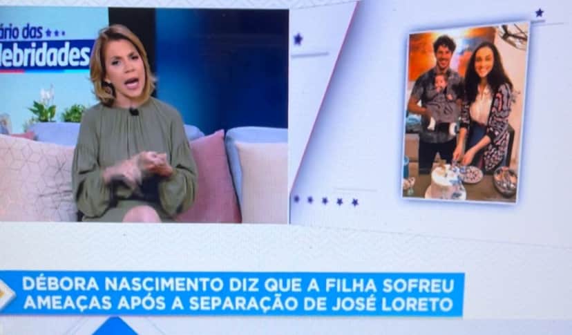 Durante o programa 'Hoje em Dia', da Record, é abordado assunto sobre separação de ator da Globo e traição é confirmada - Foto Reprodução Record Durante o programa 'Hoje em Dia', da Record, é abordado assunto sobre separação de ator da Globo e traição é confirmada - Foto Reprodução Record