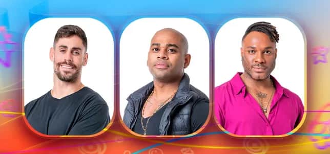 Emparedados da semana no BBB23, Cara de sapato, Cezar Black e Fred Nicácio - Foto Reprodução Emparedados da semana no BBB23, Cara de sapato, Cezar Black e Fred Nicácio - Foto Reprodução