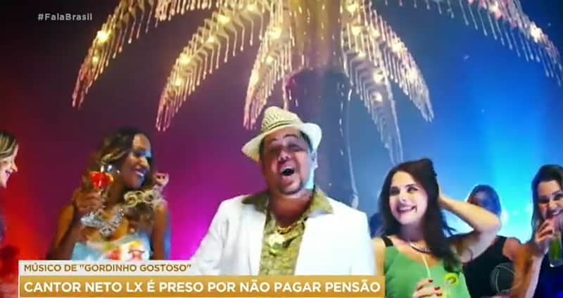 Fala Brasil repercurtiu a prisão de Neto LX, autor da música Gordinho Gostoso Fala Brasil repercurtiu a prisão de Neto LX, autor da música Gordinho Gostoso