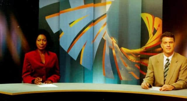 Glória Maria e Pedro Bial já trabalharam juntos apresentando o Fantástico na Globo (Foto: Reprodução/ Globo) Glória Maria e Pedro Bial já trabalharam juntos apresentando o Fantástico na Globo (Foto: Reprodução/ Globo)