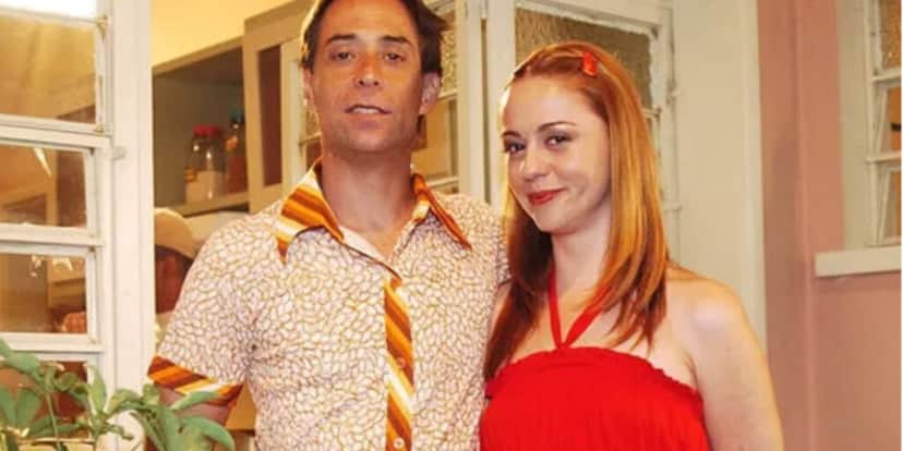 Guta Stresser e Pedro Cardoso se odiavam nos bastidores de A Grande Família da Globo (Foto: Reprodução/ Globo) Guta Stresser e Pedro Cardoso se odiavam nos bastidores de A Grande Família da Globo (Foto: Reprodução/ Globo)