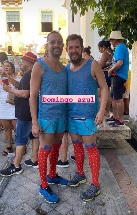 Irandhir Santos, que brilhou muito em Pantanal, da Globo, gay assumido, tem raro flagra público com marido - Foto Reprodução Instagram Irandhir Santos, que brilhou muito em Pantanal, da Globo, gay assumido, tem raro flagra público com marido - Foto Reprodução Instagram