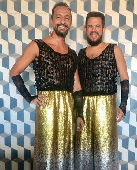 Irandhir Santos, que brilhou muito em Pantanal, da Globo, gay assumido, tem raro flagra público com marido - Foto Reprodução Instagram Irandhir Santos, que brilhou muito em Pantanal, da Globo, gay assumido, tem raro flagra público com marido - Foto Reprodução Instagram