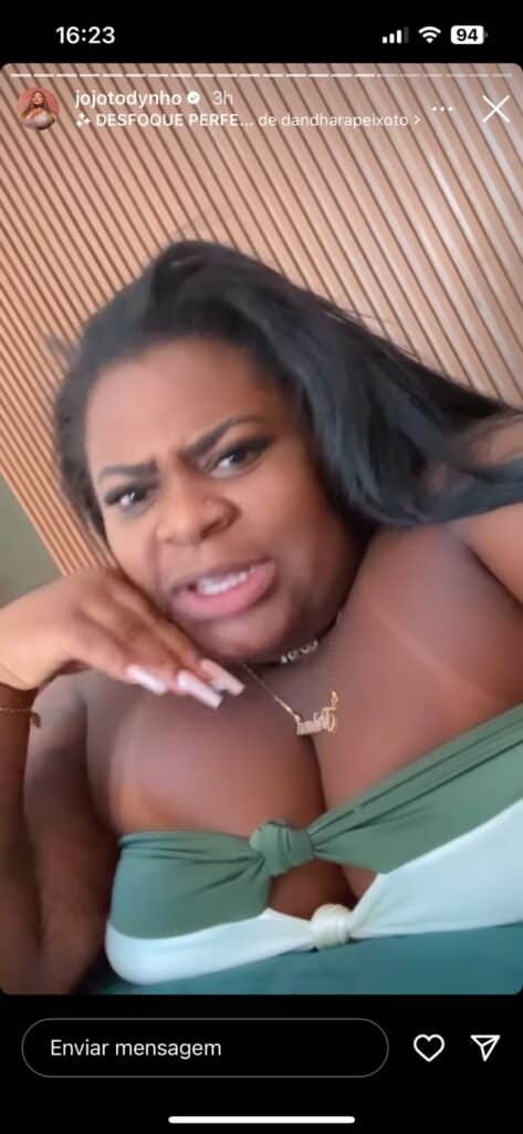 Jojo Toddynho surtou ao ser atacada por conta de look mostrando o bumbum e detona público que a criticou (Foto: Instagram) Jojo Toddynho surtou ao ser atacada por conta de look mostrando o bumbum e detona público que a criticou (Foto: Instagram)