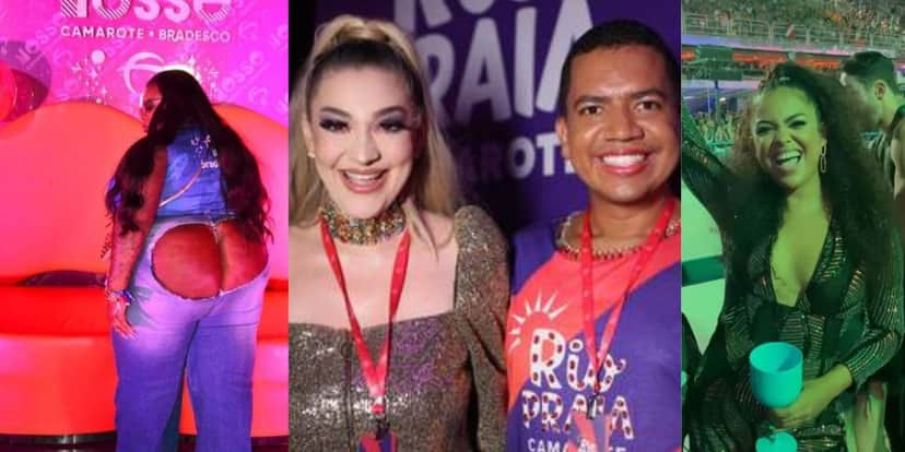 Jojo Todynho, Amanda, Bruno Gaga e Paula no carnaval (Fotos: Divulgações) Jojo Todynho, Amanda, Bruno Gaga e Paula no carnaval (Fotos: Divulgações)