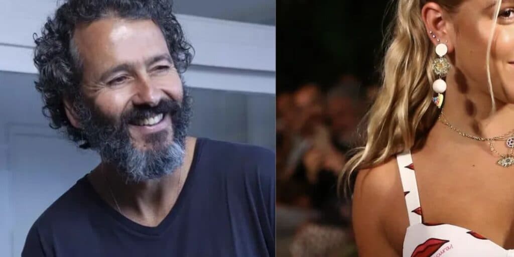 Única filha de Marcos Palmeira surge em foto rara com o pai e prova que é uma das mais lindas do Brasil
