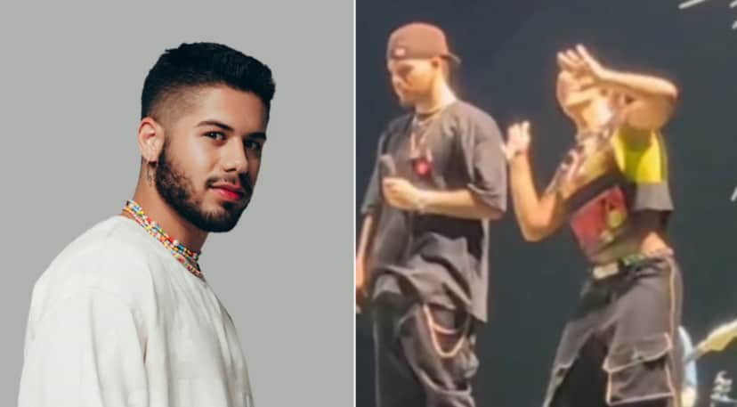 O cantor Zé felipe e Virginia Fonseca em show no Carnaval - Foto Reprodução Internet O cantor Zé felipe e Virginia Fonseca em show no Carnaval - Foto Reprodução Internet