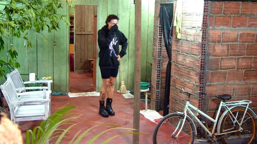 Pabllo Vittar no quadro Visitando o Passado, do Caldeirão do Huck, na Globo - Foto Reprodução: Globo Pabllo Vittar no quadro Visitando o Passado, do Caldeirão do Huck, na Globo - Foto Reprodução: Globo