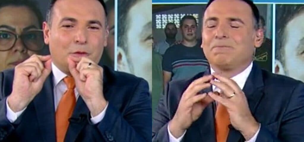 Gottino cai no choro ao falar sobre caso de luta contra grave doença na Record e faz apelo ao vivo