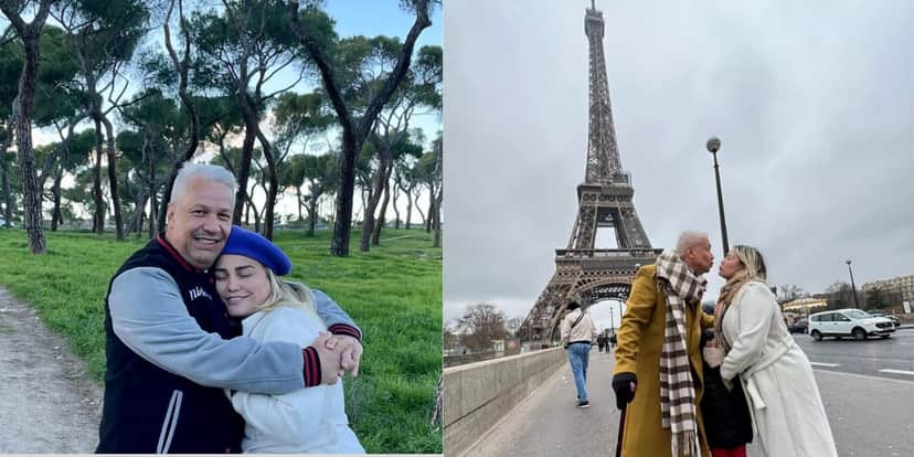 Sikêra Jr. e Laura Peixoto juntos durante algumas viagens, e a moça celebrando mais um ano de vida (Reprodução: Instagram) Sikêra Jr. e Laura Peixoto juntos durante algumas viagens, e a moça celebrando mais um ano de vida (Reprodução: Instagram)