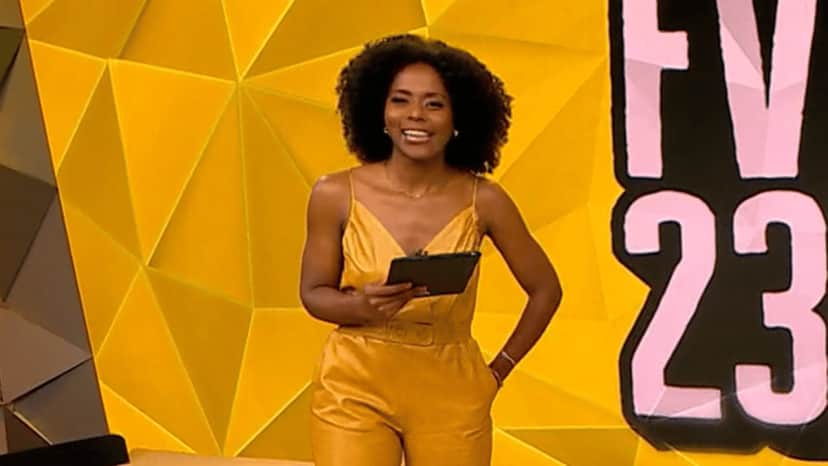 Você saberá o que a famosa jornalista Maju Coutinho, que atualmente está no Fantástico, falou durante despedida de jornal da Globo - Foto Reprodução Você saberá o que a famosa jornalista Maju Coutinho, que atualmente está no Fantástico, falou durante despedida de jornal da Globo - Foto Reprodução