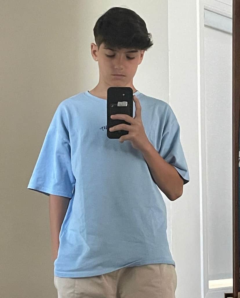 Filho de Fábio Jr, aos 14 anos, impressoina por beleza (Reprodução - Instagram) Filho de Fábio Jr, aos 14 anos, impressoina por beleza (Reprodução - Instagram)