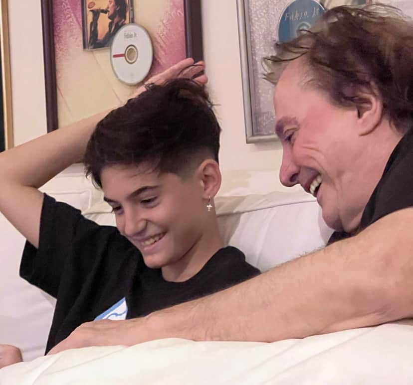 Filho de Fábio Jr, aos 14 anos, impressoina por beleza (Reprodução - Instagram) Filho de Fábio Jr, aos 14 anos, impressoina por beleza (Reprodução - Instagram)