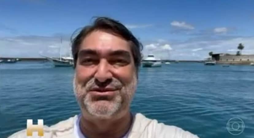 Zeca Camargo enviou um vídeo para a Globo em homenagem à Glória Maria Zeca Camargo enviou um vídeo para a Globo em homenagem à Glória Maria