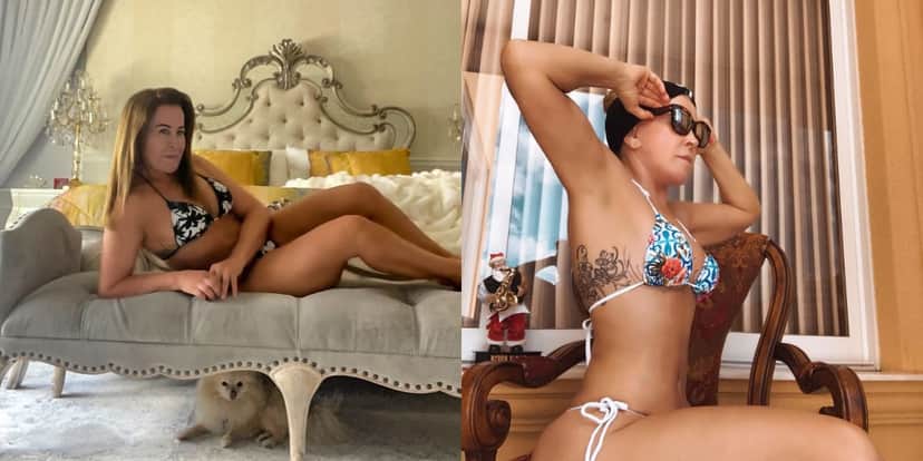 A ex de Zezé Di Camargo costuma postar fotos de biquíni e mostra seu corpão (Reprodução: Instagram) A ex de Zezé Di Camargo costuma postar fotos de biquíni e mostra seu corpão (Reprodução: Instagram)
