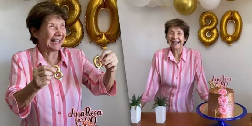 Ana Rosa completou 80 anos (Foto: Reprodução/Instagram) Ana Rosa completou 80 anos (Foto: Reprodução/Instagram)