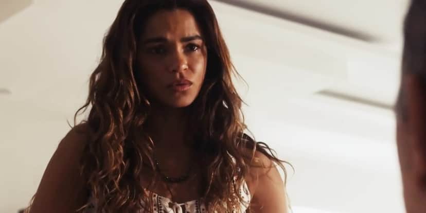 Brisa em cena da novela Travessia Brisa em cena da novela Travessia