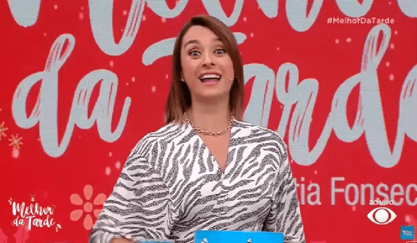Catia Fonseca no 'A Tarde é Sua' (Foto: Divulgação) Catia Fonseca no 'A Tarde é Sua' (Foto: Divulgação)