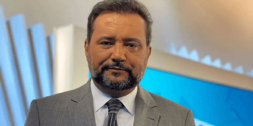 Geraldo Luís no 'Balanço Geral', na Record TV (Foto: Divulgação) Geraldo Luís no 'Balanço Geral', na Record TV (Foto: Divulgação)