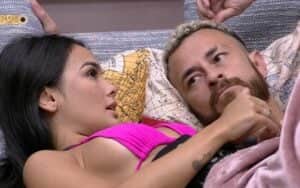 Larissa Santos e Fred Desimpedidos no BBB23 (Foto: Reprodução / Globoplay) Larissa Santos e Fred Desimpedidos no BBB23 (Foto: Reprodução / Globoplay)