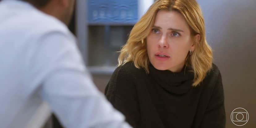 Lumiar não quer perder o marido na novela Vai na Fé Lumiar não quer perder o marido na novela Vai na Fé