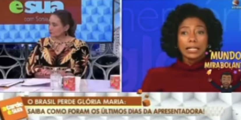 Programa de Sonia Abrão confirma qual global passou ao lado de Glória Maria antes de partir (Foto: Reprodução / A Tarde É Sua) Programa de Sonia Abrão confirma qual global passou ao lado de Glória Maria antes de partir (Foto: Reprodução / A Tarde É Sua)