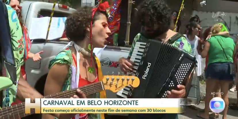 Zileide Silva fala sobre volta dos blocos de carnaval no Jornal Hoje (Foto: Reprodução / Jornal Hoje da Globo ) Zileide Silva fala sobre volta dos blocos de carnaval no Jornal Hoje (Foto: Reprodução / Jornal Hoje da Globo )